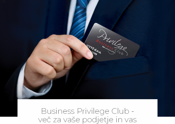 Business Privilege Club - več za vaše podjetje in vas